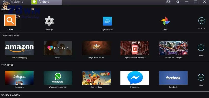 BlueStacks nổi bật với khả năng tương thích rộng rãi